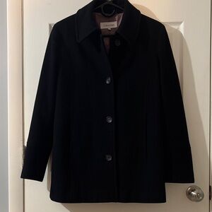 Calvin Klein Wool and Cashmere Coat 6